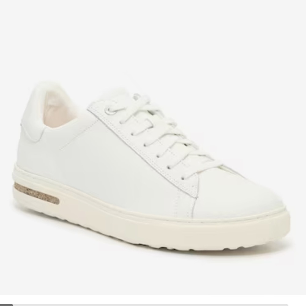 NWT Birkenstock Bend Women's White Leather Sneakers (EU 41/US 10)